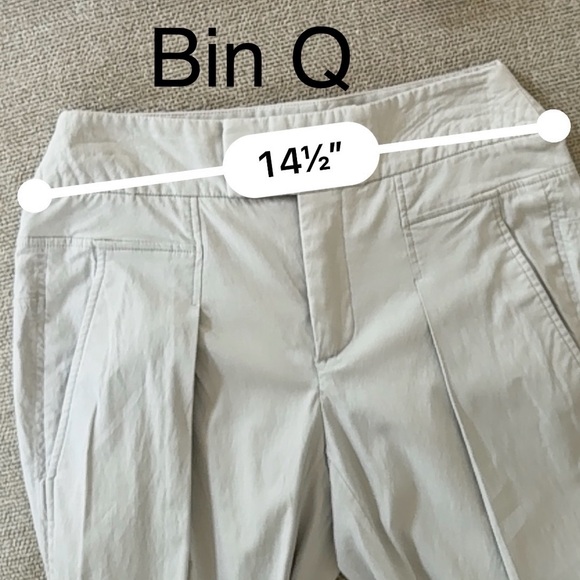 Helmut Lang Minimalist Pleated Tapered Pants in Light Gray 0 - Picture 8 of 10